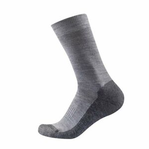 Středně teplé vlněné ponožky Devold Multi Medium šedé SC 507 063 A 770A