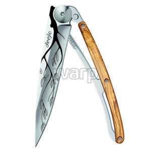 Kapesní nůž Deejo 1AB107 Tatto 37g olivewood Tree