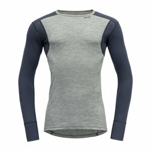 Pánské triko Devold Hiking Man Shirt Grey Melange/Night GO 245 220 B 770B