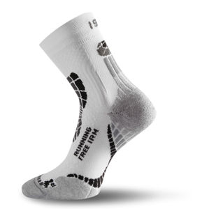 Ponožky Lasting IRM bílá/černá L (42-45)