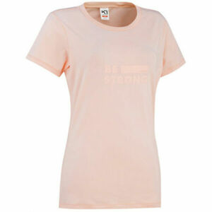 Dámské stylové triko s krátkým rukávem Kari Traa Tvilde 622450, růžová XS