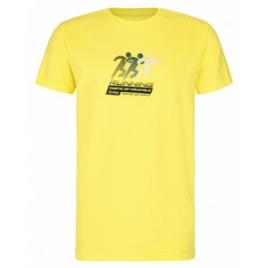Chlapecké bavlněné tričko Kilpi LAMI-JB žluté