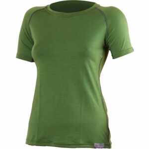 Dámské merino triko Lasting ALEA-6060 zelené
