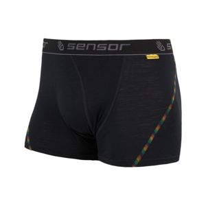 Pánské boxerky Sensor MERINO AIR černé 17200007 S