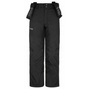 Chlapecké lyžařské kalhoty Kilpi MIMAS-JB černé