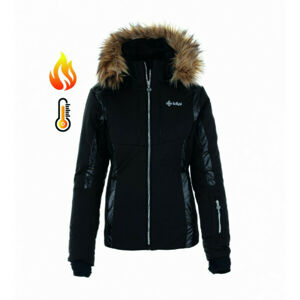 Dámská lyžařská bunda s integrovaným topením Kilpi MIRSEL-W černá