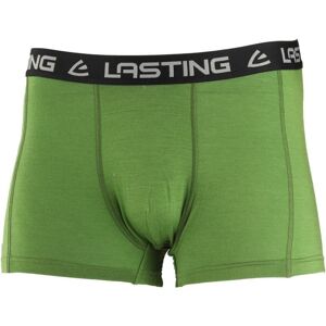 Vlněné boxerky Lasting NORO 6060 zelené