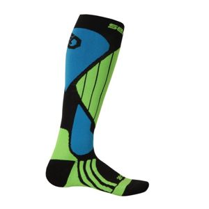 Ponožky Sensor Snow Pro černá/zelená/modrá 14200064 6/8 UK