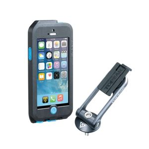 Obal Topeak Weatherproof RideCase pro iPhone 5 černá/modrá TT9838BU