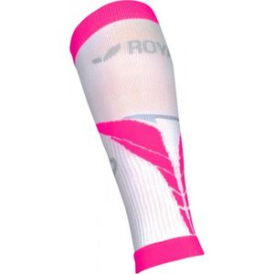 Kompresní lýtkové návleky ROYAL BAY® Air White/Pink 0388 M