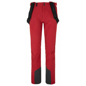 Dámské softshellové lyžařské kalhoty Kilpi RHEA-W tmavě červené