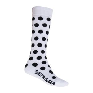 Ponožky Sensor Thermosnow Dots bílé 15200064 9/11 UK