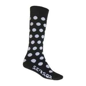 Ponožky Sensor Thermosnow Dots černé 15200063 9/11 UK