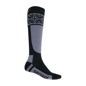 Ponožky Sensor THERMOSNOW NORWAY černá/šedá 17200088 3/5 UK