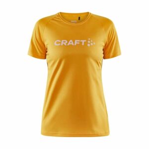 Dámské triko CRAFT CORE Unify Logo oranžové 1911785-543000